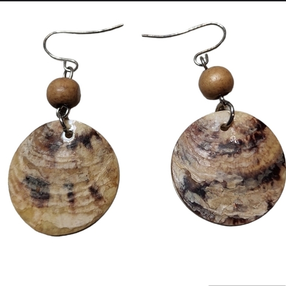 Seashell Earrings - Picture 1 of 3